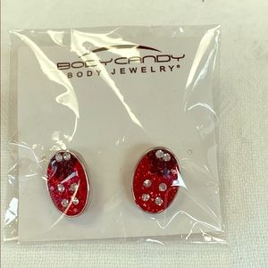 Ladybug earrings